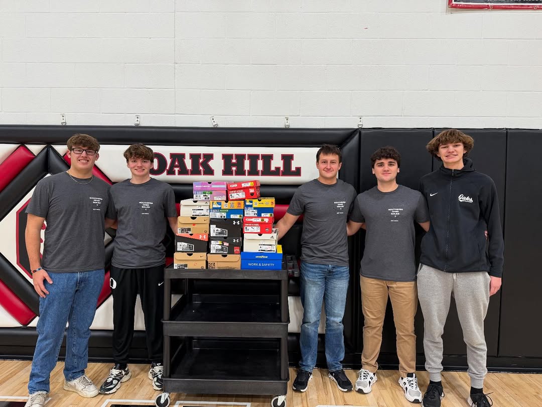 Shoes ready for delivery to students